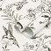 Safiyya Peel and Stick Wallpaper Floral Birds Contact Paper Black and White Wallpaper Peel and Stick Modern Wallpaper Boho Wallpaper Removable Self Adhesive Wallpaper Vinyl Rolls 393"x17.3