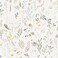 Dimoon 393"x16.1" Floral Peel and Stick Wallpaper Beige Contact Paper Thicken Wallpaper Delicate Flower Waterproof Green Leaf White Self Adhesive Removable Wall Paper Shelf Liner Decal Vinyl Roll