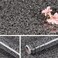 Livelynine Dark Granite Contact Paper for Countertops Peel and Stick Countertop Covers Waterproof Granite Countertop Wallpaper for Bathroom Kitchen Counter Top Laminant Charcoal Gray 15.8"X78.8