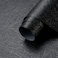 Safiyya 17.3" X 118" Peel and Stick Wallpaper Black Silk Contact Paper Textured Wallpaper Peel and Stick Modern Solid Color Wallpaper for Bathroom Vinyl Rolls