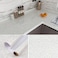 burgeliy Peel and Stick Countertops for Kitchen Wallpaper White Marble Granite Countertop Contact Paper Waterproof Bathroom Wallpaper Counter Top Covers 15.7x356 Terrazzo Contact Paper for Cabinets