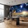 Outer Space Adventure Wall Mural &acirc;&euro;&ldquo; Stunning Space Scene Wallpaper with Planets, Stars, and Galaxies, Peel and Stick - Ideal for Kids' Rooms, Bedrooms, Playrooms - 135''W x 105''H Peel and Stick