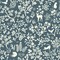 HeloHo 16.1&quot; X 118&quot; Blue Green Grey Floral Leaf Animal Wallpaper for Bedroom Peel and Stick Self Adhesive Removable Wallpaper Waterproof Contact Paper for Furniture Living Room Bedroom Decor