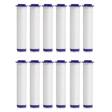 Shower Filter for Handheld Shower Head, Set of 12 Replacement Filters for Hard Water Remove Chlorine and Harmful Substances&acirc;&euro;&brvbar;