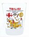 Tbilisi Georgia Landmarks and Icons Collage Shot Glass