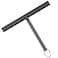Squeegee for Shower Glass Door Black Shower Squeegee 10 Inch Shower Wiper for Tile Shower Walls Silicone Glass Wiper Shower Scraper Squeegee for Window, Mirror, Bathroom, Car Windshield