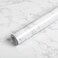 Abyssaly Marble Contact Paper for Countertops, White Gray Faux Marble Wallpaper Peel and Stick, Self Adhesive Removable Waterproof Wall Paper for Kitchen Backsplash 23.6" x 393.7