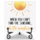 Inspirational Quote Desk Decor, When You Can't Find The Sunshine Be The Sunshine, Wooden Plaque Sign With Iron Stand, Thank You Appreciation Gifts for Women Men, Christmas Birthday Gifts -38