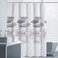 Riverbyland Grey Shower Curtains Zen Stacked Stones 80 x 72