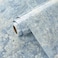 Wallercity Glossy Cream Blue Marble Contact Paper for Kitchen Countertops Self Adhesive Marble Wallpaper for Bathroom Bedroom Peel and Stick Countertops Wall Paper for Cabinets Drawers 15.8''x78.7''