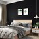 WESTICK Matte Black Wallpaper Peel and Stick Waterproof Black Contact Paper for Cabinets Walls Removable Black Contact Paper Peel and Stick Countertops Black Wall Paper for Bedroom Vinyl 118"x24