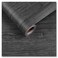 CRE8TIVE 24"x354" Dark Grey Wood Wallpaper Peel and Stick Large Size Self Adhesive Wood Grain Contact Paper Countertops Waterproof Thickened Distressed Wood Vinyl Wrap for Kitchen Cabinets Furniture