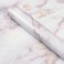Livelynine 15.8 x 394 Inch Matte Gold Contact Paper Marble Countertop Peel and Stick Wallpaper for Bathroom Vanity Kitchen Countertop Adhesive Paper Waterproof Table Counter Dresser Top Protector