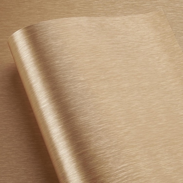 LACHEERY Brushed Stainless Steel Contact Paper for Kitchen Appliances Metallic Gold Wallpaper Peel and Stick Modern Waterproof Self Adhesive Metal Look Contact Paper for Fridge Dishwasher 15.8"x80