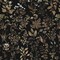 Dimoon 118&quot;x17.3&quot; Delicate Embossed Floral Wallpaper Peel and Stick Flower Black Golden Contact Paper Thicken Waterproof Leaf Vintage Self Adhesive Wallpaper Removable Wall Paper Shelf Vinyl Roll