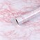 practicalWs 23.6in &Atilde;&mdash;118in White Pink Marble Wallpaper Peel and Stick Countertops Self-Adhesive Vinyl Waterproof Wallpaper Great As Cabinets Drawer Shelf Wall Crafts Wall Paper Decorations