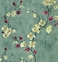 JZ&Acirc;&middot;HOME 8619-10M Floral Peel and Stick Wallpaper 17.7" x 32.8ft Green Plum Flower Removable Self Adhesive Contact Paper Drawer Shelf Liner Vinyl Film Roll for Furniture Home Wall Decor