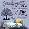 Family Saying Wall Art Stickers Inspirational Quotes Wall Decals Living Room Bedroom Home Decor Stickers Wall Decals Vinyl Mural Family Wall Art Stickers Wall Background