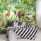 YIHWM -Green Rainforest Plants Animals Tiger Cloth Wallpaper Jungle Plants Banana Leaves Boys Girls Kindergarten Children's Room Large Mural- 91"x65"&iuml;&frac14;&circ; not Peel and Stick&iuml;&frac14;&permil;