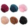 XLSXEXCL 6Pcs Satin Bonnet Silk Bonnet for Sleeping Silk Sleep Cap Satin Silk Hair Bonnets for Sleeping Elastic Band Silk Hair Wrap for Curly Hair Night Cap