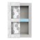Shower Niche, Shower Insert, Bathroom Niche, 12x20 Inch, Install Size 13x21, Niche For Shower Wall, Shower Niche Insert Tile Ready, Recessed Shower Shelf, Bathroom Niche For Shower, Two Shelves