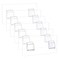 cobee Shower Caddy Adhesive Replacement, 6Pcs Shower Rack Stickers Shower Shelf Adhesive No Drilling Waterproof Traceless Hooks for Showe Caddy, Soap Holder, and Kitchen Storage Racks