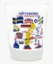 Gothenburg (Goteborg) Sweden Landmarks and Icons Collage Shot Glass