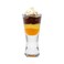 Restaurantware 1.5 Ounce Dessert Shot Glasses 6 Fine-Blown Appetizer Shot Glasses - Hourglass Silhouette Serve Shots Or Tasting Samples Clear Glass Mini Dessert Cups Heavy Base For Parties or Weddings