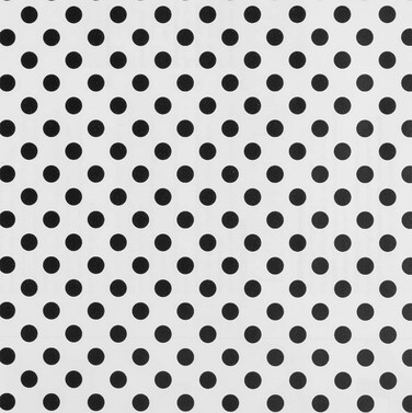 GLOW4U Self Adhesive Vinyl Black White Polka Dots Contact Paper Shelf Liner for Cabinets Dresser Drawer Furniture Wall Arts Crafts Decal 17.7X117 Inches