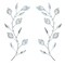 sxnzequnze Bling Metal Leaf Decoration Home Decoration Modern Minimalist Style Wall Hanging Art Living Room Bedroom Bathroom Wall Decoration Set of 2 Silver
