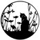 SwallowLiving Metal Black Cat Silhouette Decor 13.4&acirc;&euro;x13.4&acirc;&euro; Lazer Cut Wall Art Elegant Cat Lady Gifts Black Cat Decor for Cat Lovers Cat Wall Decor for Living room, Bedroom and Garden