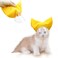 Pet Shower Cap Cats Waterproof Hat Shower Dog Ear Covers Overhanging Pet Bath Ear Protection Shower Cats Ear Drops Guard for Sphynx Cat Kitten Puppy Small Pets Bath Raincoat