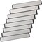 RUIXIN PRO 8 Pcs Diamond Knife Sharpening Stones for RUIXIN PRO RX-008 RX-009 Knife Sharpener Fixed-Angle Kit, Professional Whetstone Set With Base: 100/200/500/800/1000/1500/2000/3000 Grit