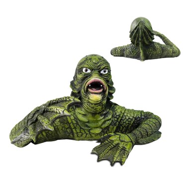 Lizard Man Creature from The Black Lagoon Figurines Universal Monsters Horror Wall Decoration Outdoor Decor Statue (Lizard Man)