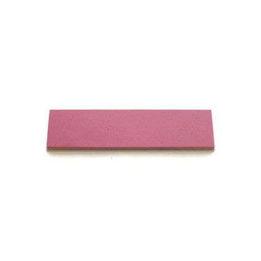 Ruby Extra-Fine Ceramic 4" x 1" x 0.25" Sharpening Stone with Aluminum Mounting for KME 3,000 grit