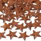 Mini Metal Barn Star Antique Barn Star Halloween Christmas Day Vintage Mini Star Home Decoration for Farmhouse Home Door Wall Decor, 1.18 Inch (Rust,52 Pieces)