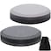 Axe Sharpener Sharpening Dual Grit Multipurpose Sharpener Puck Tool Sharpener Stone Whetstone with Flannel Bag for Hatchet Garden Tools, 240 Grits and 400 Grits(3 Pieces)