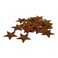 CVHOMEDECO. Primitives Rustic Country D&Atilde;&copy;cor. Rusty Small Metal Barn Star Home Decorative Accents, 2-Inch, Set of 24
