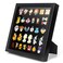 11x11 Enamel Pin Display Frame, Pin Collection Shadow Box, Desktop and Wall Display, Pin Display Case, Enamel Pin Holder, Black