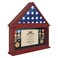 ILOT Flag Certificate Display Case for American Veteran Burial Flag Military Flag Display Case Funeral Flag Solid Wood Flag Shadow Boxes to Fit a Folded 5'x9.5' American Flag with Polished Plexiglass