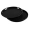 Zerdyne Black Round Serving Trays, Set of 4 Restaurant Serving Tray