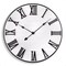 Large Wall Clock 24&quot; Round - Silent Metal &amp; Wood Large Clock - Farmhouse Wall Clock Large - 24 Inch Wall Clock For Living Room Decor - Big Wall Clock Roman Numerals - Wall Clocks For Living Room Decor