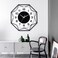 Dankeit Wall Clock,13inch Decorative Wall Clocks,Silent Non-Ticking Quality Quartz Wall Clock Battery Operated,Large Wall Clock for Living Room,Kitchen,Home,Bathroom,Bedroom Wall Decor