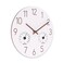 Vigorwise 10Inch Wall Clock with Temperature &amp; Humidity, Wooden Frame Wall Clocks, Sweep Silent Movement Accurate Clocks, Decorative for Kitchen Living Room Bedroom Housewarming