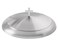 Premium Communion Tray Cover for Churches, Holy Drink Serving Trays Lid for Church, Stainless Steel Church Supplies for Communion, Communion Ware Church Supplies: Silver Matte Finish