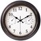 JoFomp Outdoor Clocks for Patio, Large 12 inch Outside Wall Clock Waterproof with Thermometer and Hygrometer Combo, Round Silent Battery Operated Wall Clock for Home, Pool, Garden