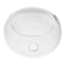 Kichvoe Cuisine Dry Ice Bowl Glass Cold Dip Bowl Food Containers Ice Chilled Serving Bowl Glass Ice Bowl Multifunctional Decorative Fruit Dessert Serving Bowl for Party Home Restaurant