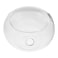Kichvoe Cuisine Dry Ice Bowl Glass Cold Dip Bowl Food Containers Ice Chilled Serving Bowl Glass Ice Bowl Multifunctional Decorative Fruit Dessert Serving Bowl for Party Home Restaurant