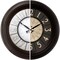 Presentime &amp; Co. 18&quot; Luminous Large Wall Clock, Oil Rubbed Bronze Finish, Night Light, Lighted Clock with Smart Sensor to Turn on/Off Lights. Wall D&Atilde;&copy;cor for Living Room, Dining Room, Kitchen.