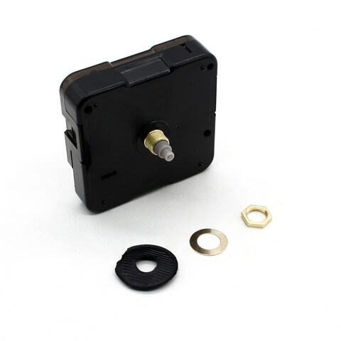 Suiwotin 1pc Clock Mechanism Replacement, 13mm/0.51 Inch Shaft Length Wall Clock Mechanism, Quartz Clock Movement, DIY Silent Movement Mechanism Replacement (Thread: 0.25&quot;/6.4mm)